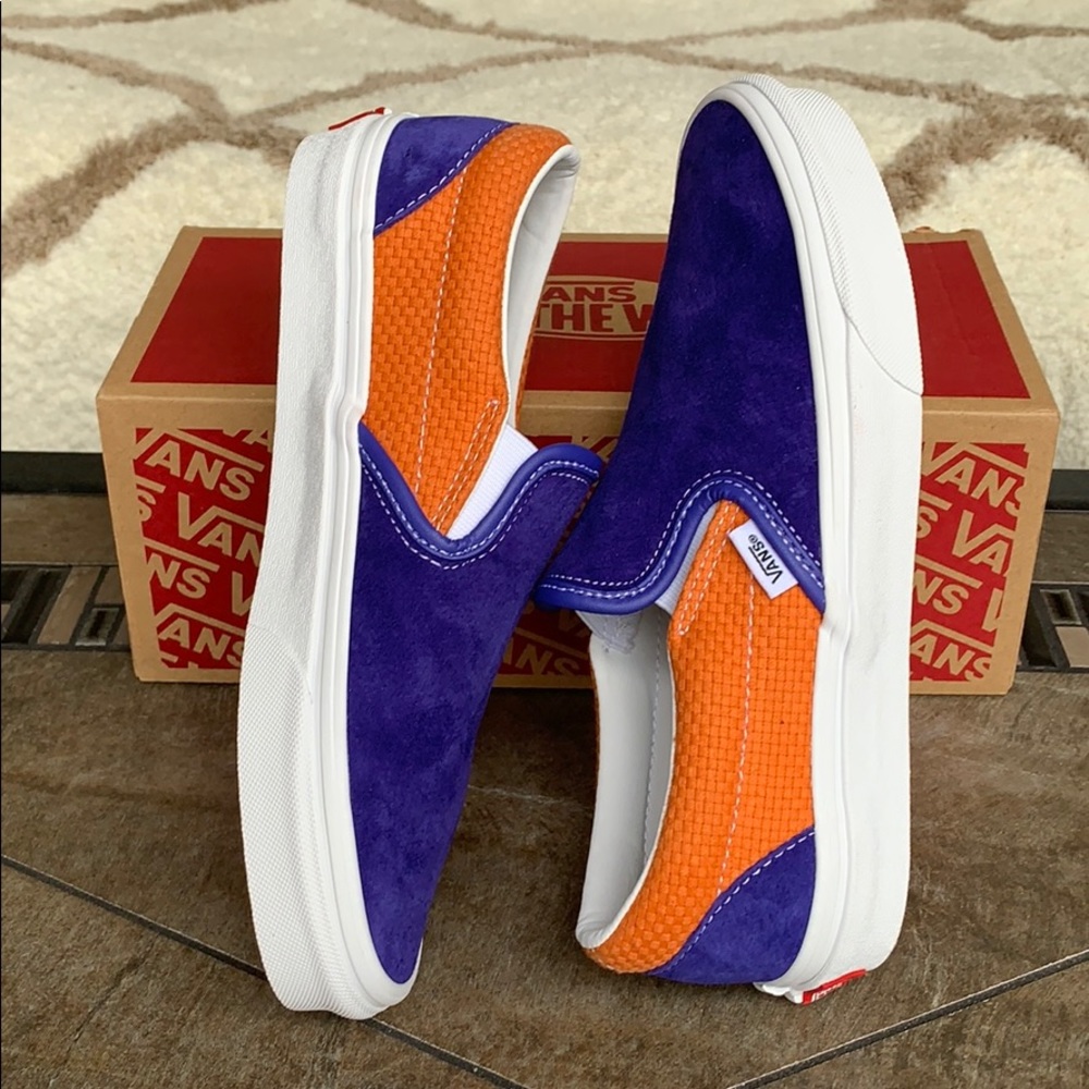 VANS CLASSIC SLIP ON P & C Royal Blue/Apricot men’ - Picture 11 of 16